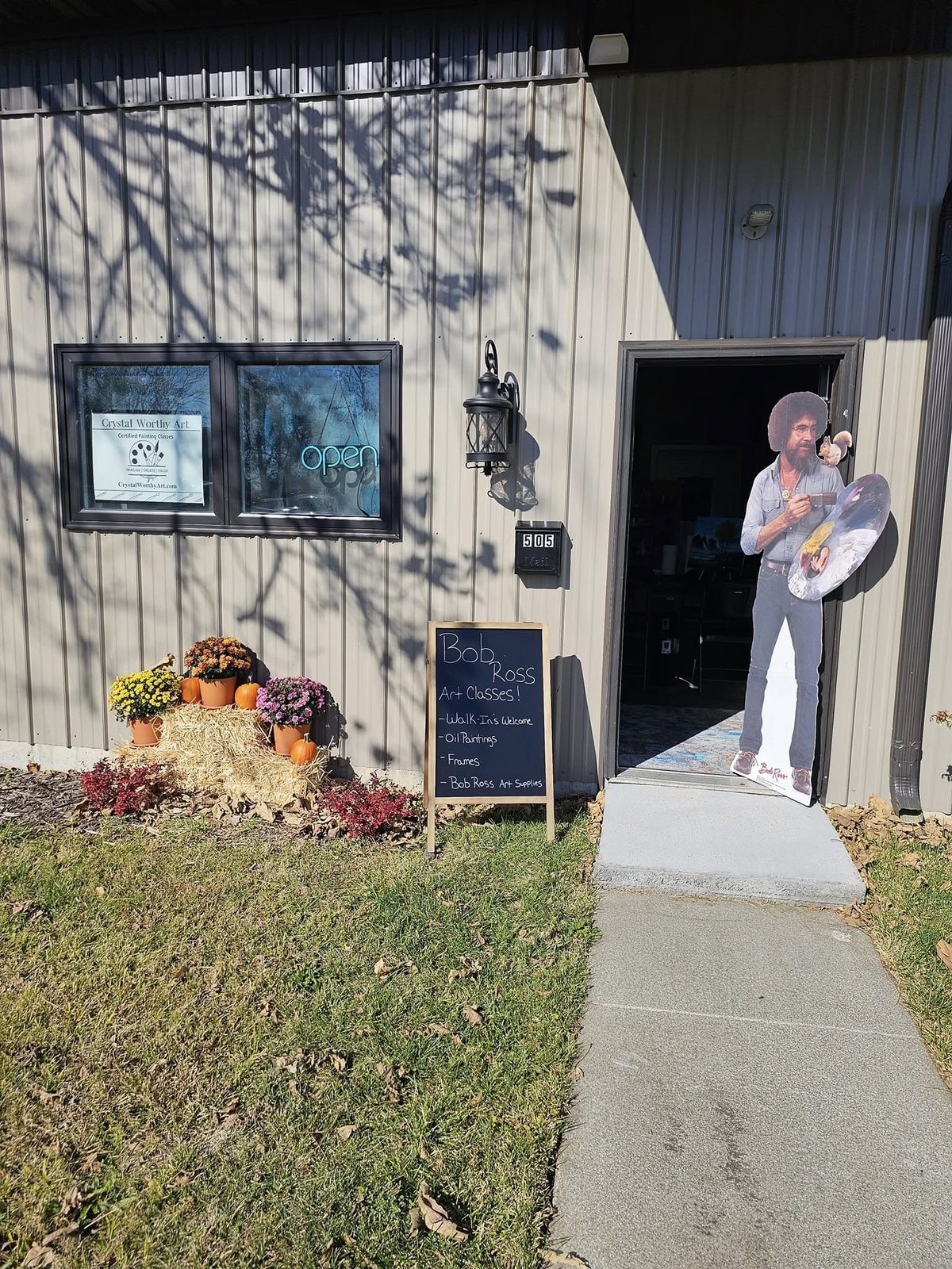 Crystal Worthy Art's first studio on East Allen Street (1 of 16)