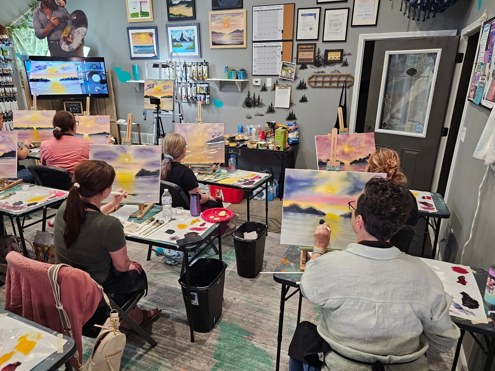 Crystal Worthy Art's first studio on East Allen Street (3 of 16)
