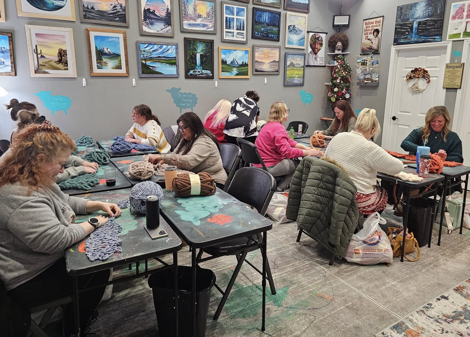 Crystal Worthy Art's first studio on East Allen Street (5 of 16)