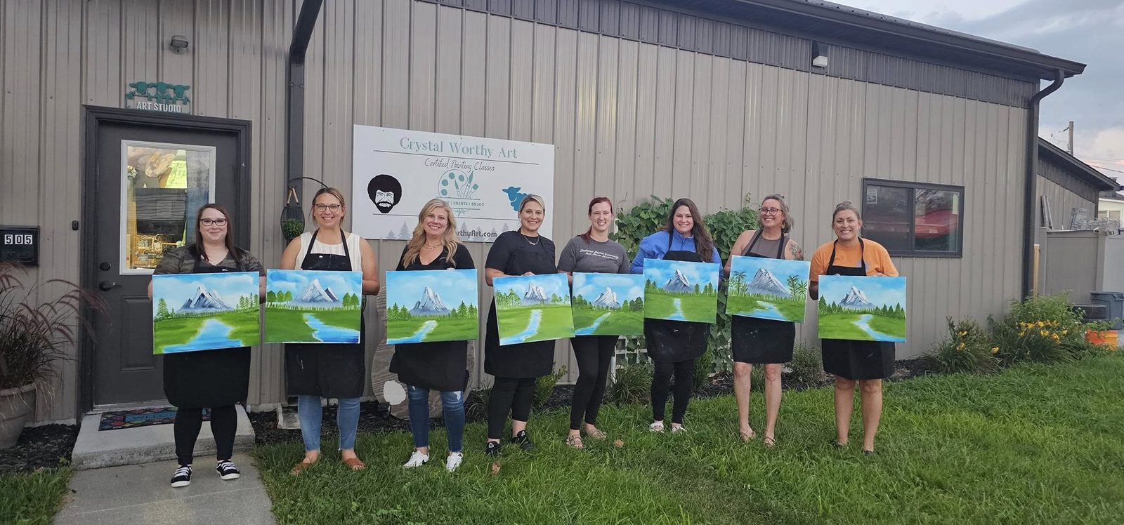 Crystal Worthy Art's first studio on East Allen Street (12 of 16)