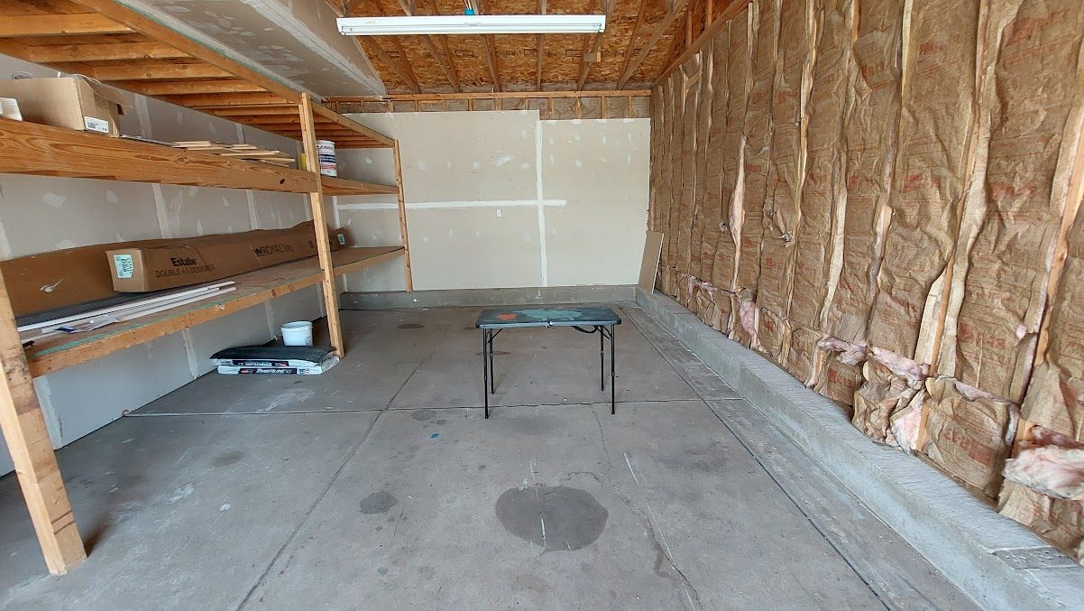 Renovating the garage into the studio, step by step (1 of 20)