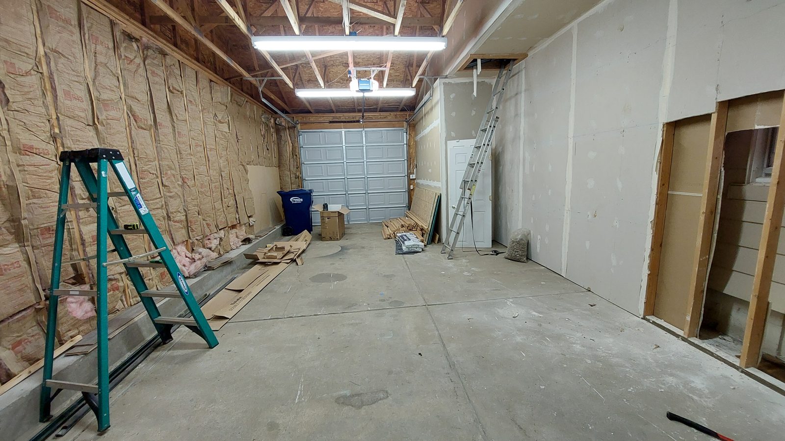 Renovating the garage into the studio, step by step (2 of 20)