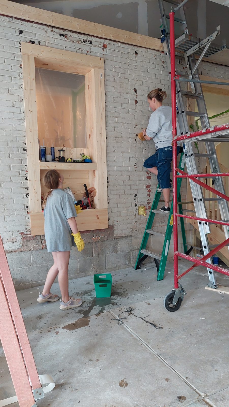 Renovating the garage into the studio, step by step (13 of 20)